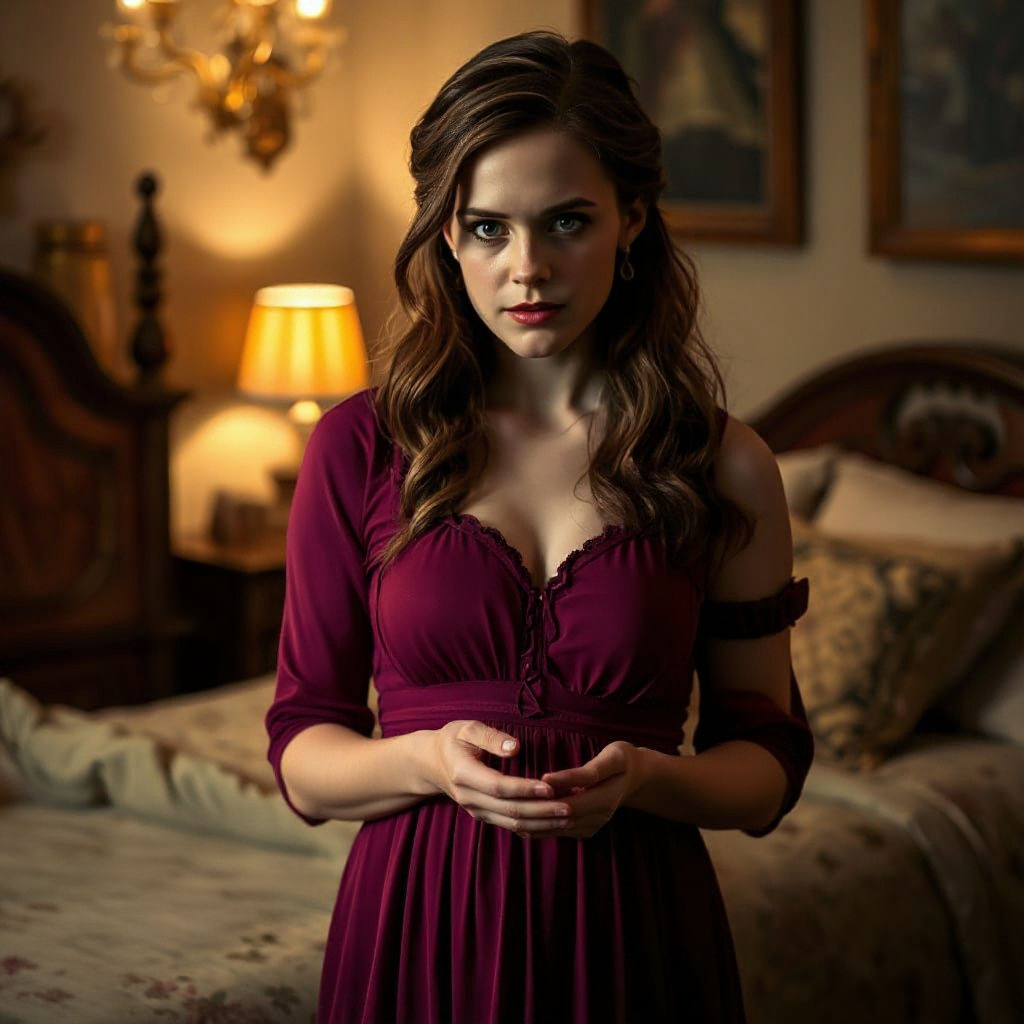 Hermione Granger Holding Pregnancy Prevention Potion