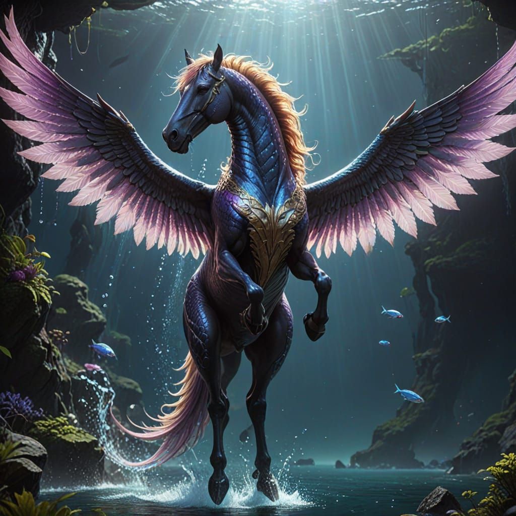 Mythical Sea Creature Concept Art