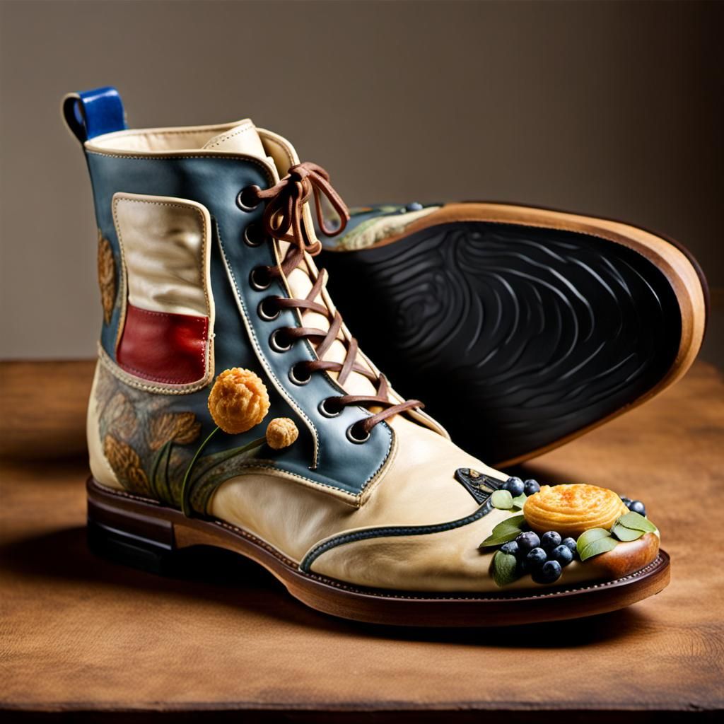 Surreal Professions: Baker Making Shoes, Shoemaker Baking Pi...