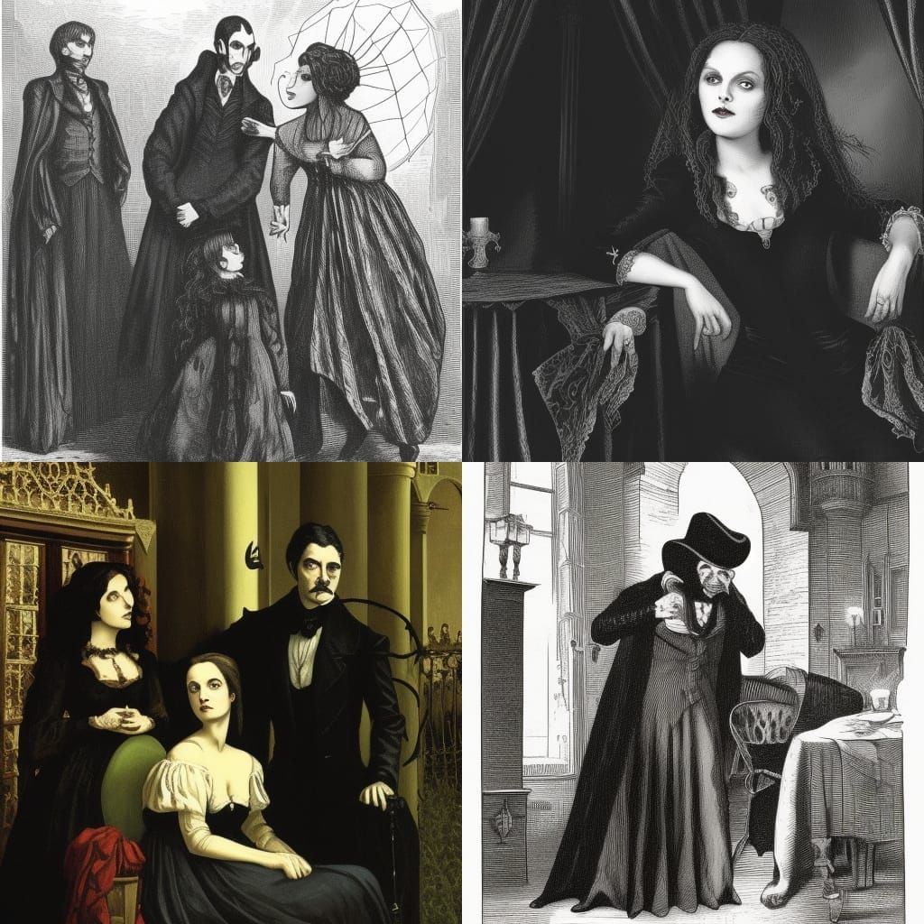 Gothic Literature Themes Visualized