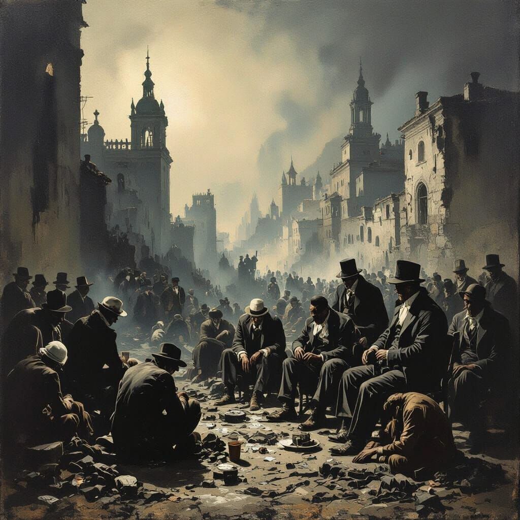 Corrupt Rulers Cause National Economic Ruin in Goya-esque Pa...