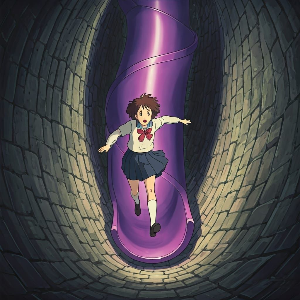 Shizuku Slides: Ghibli-Inspired Watercolor Animation