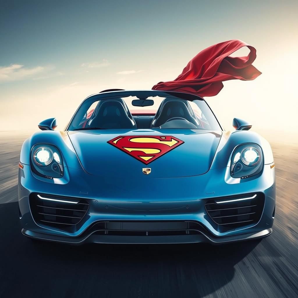 It's Super Car! 918 Spyder porsche