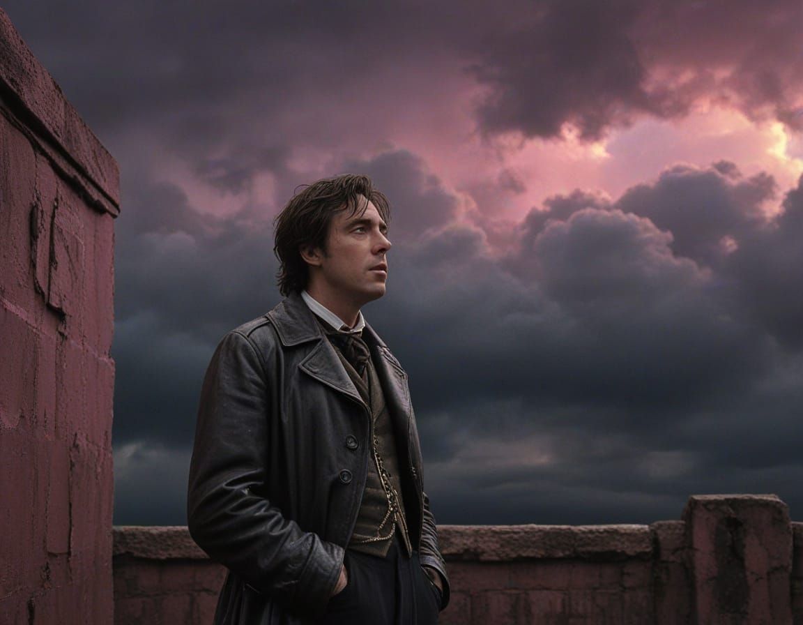 Mysterious Witch in Dramatic, Hyper-Realistic Digital Art