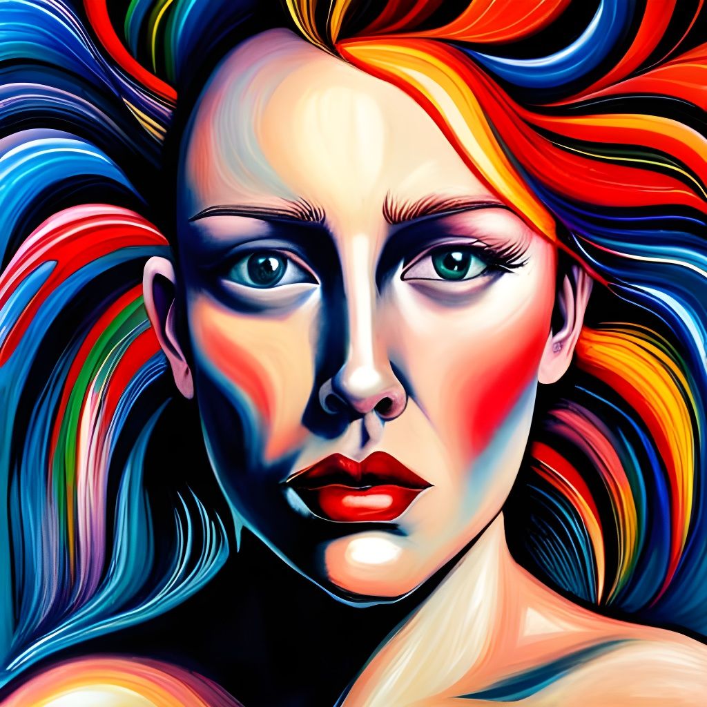 Disturbing Painting of a Nervous Breakdown