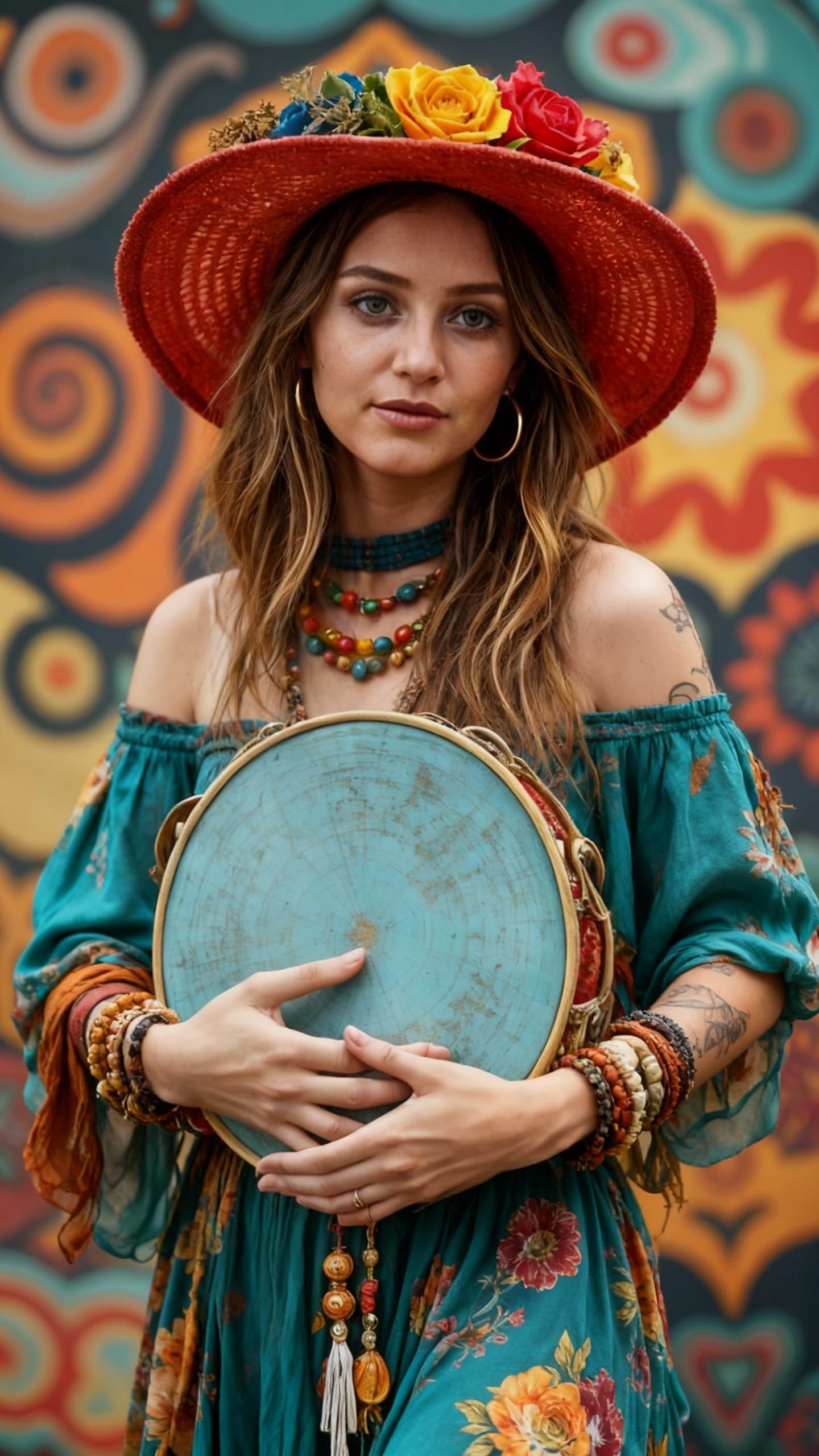 Young Woman in a Bohemian Mood 2