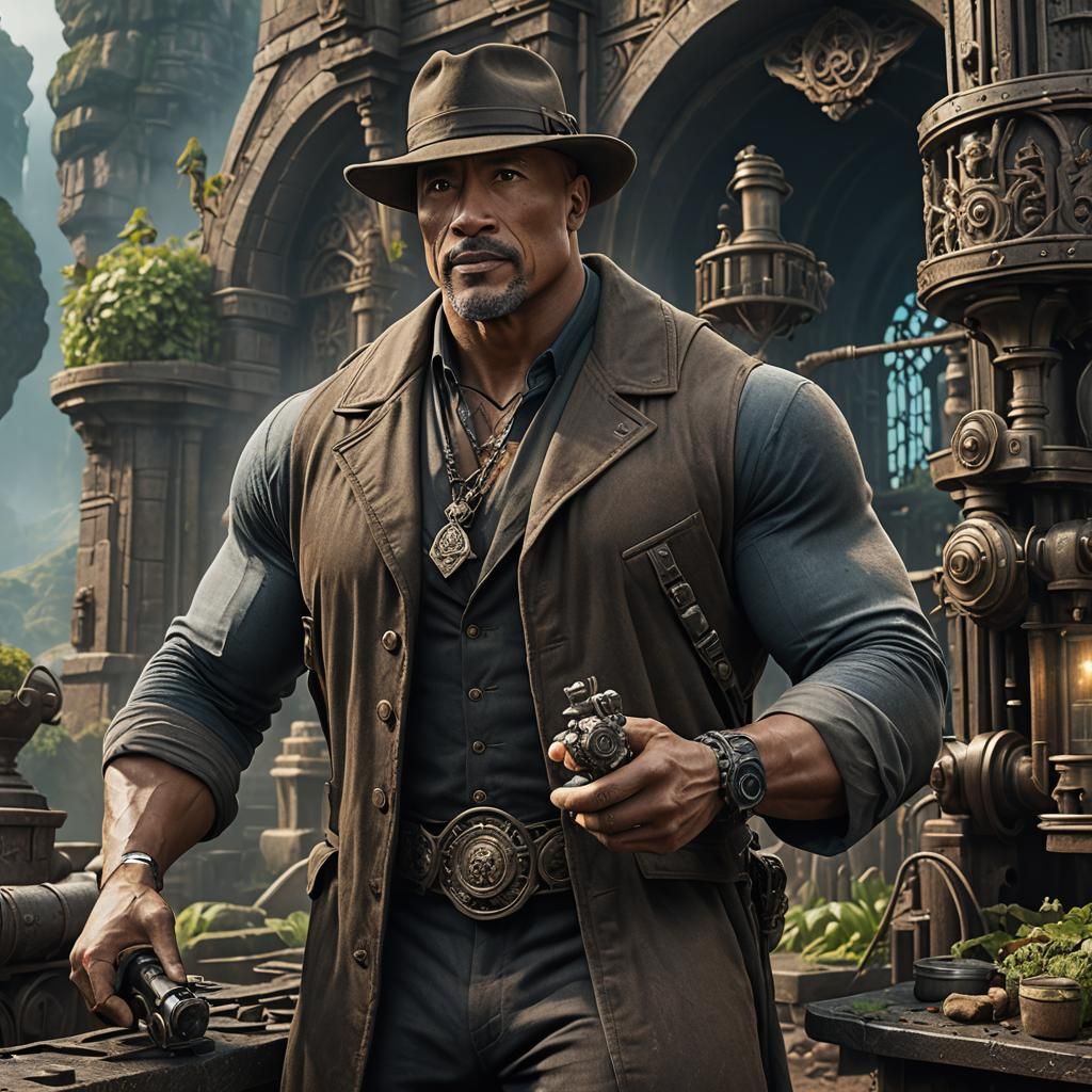 Spectral Milling Machine Presented by The Rock as Caretaker