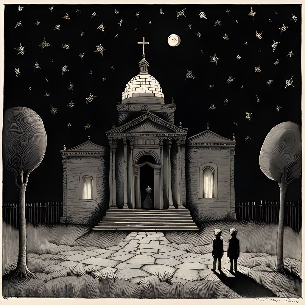 Old Woman in Long Dress Image