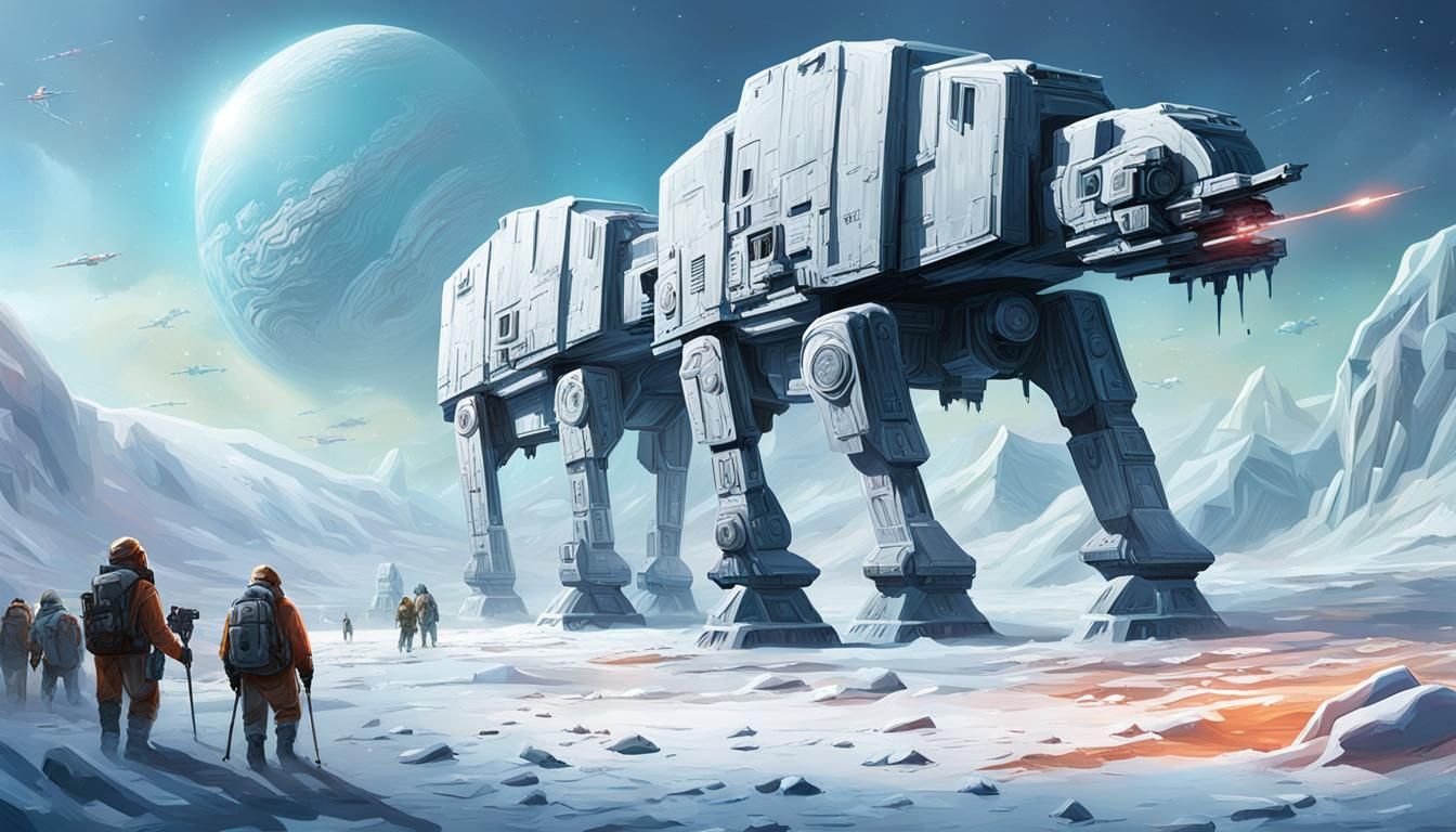 Hyperrealistic Hoth: An Icy World Concept