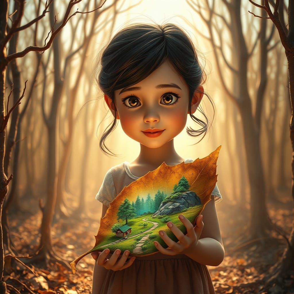 Hopeful Girl Discovers Magical Miniature World