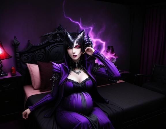 Vibrant Portrait of Nyarlathotep in Arkham City