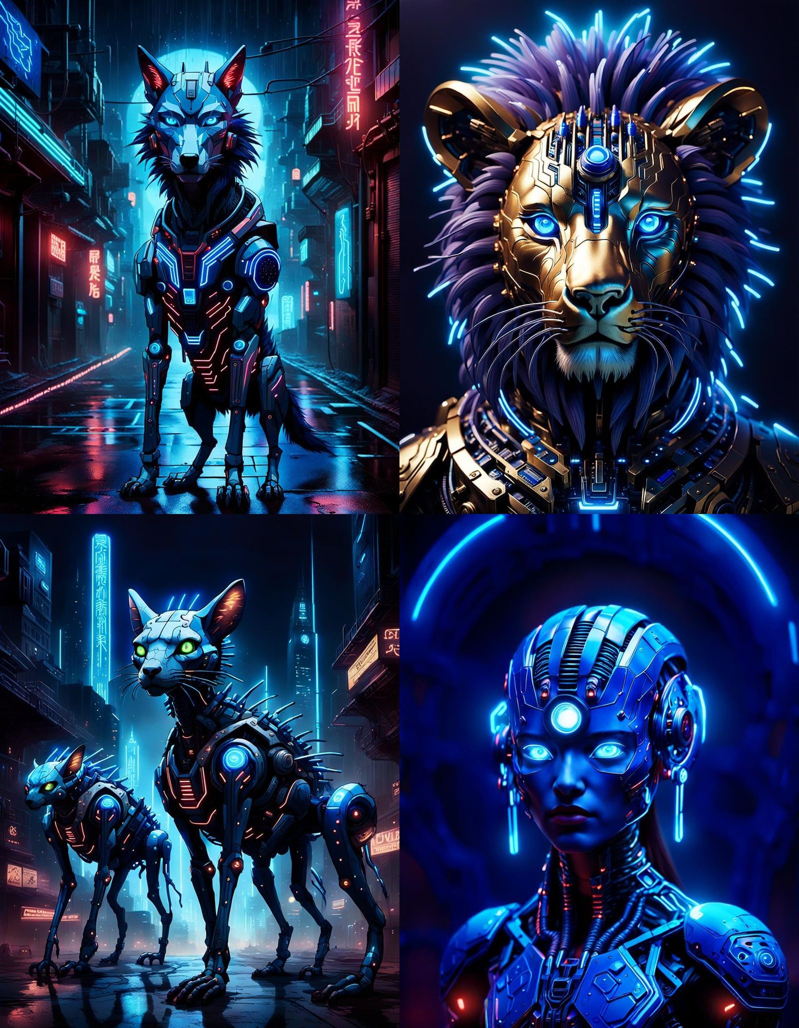 Cybernetic Animals: Robotic Transformation Art