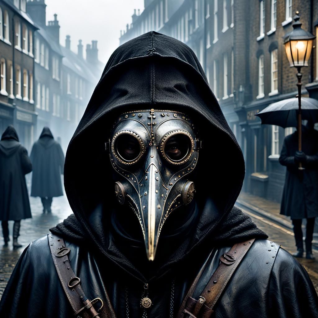 Black Plague Doctor & Lamp Lighter ;)