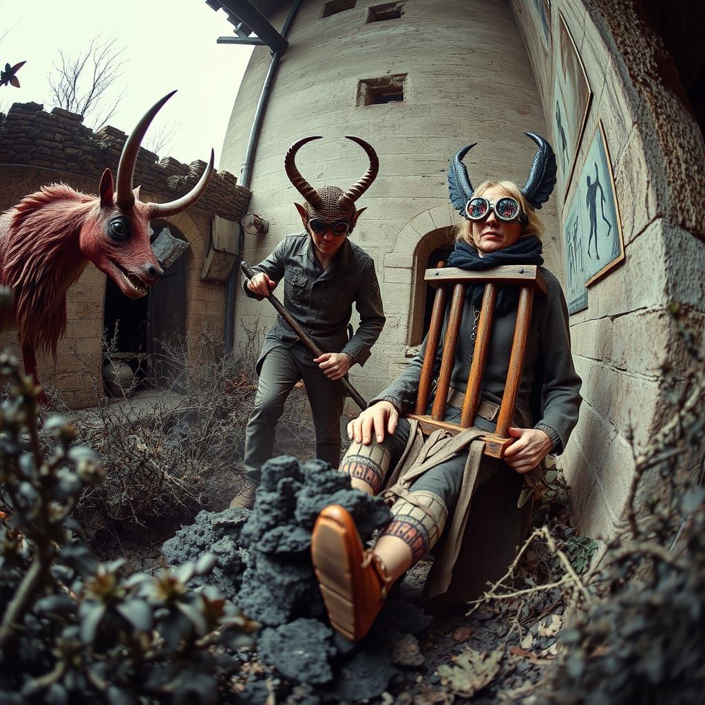 Gravity Bending Spacetime in Inverted Colors