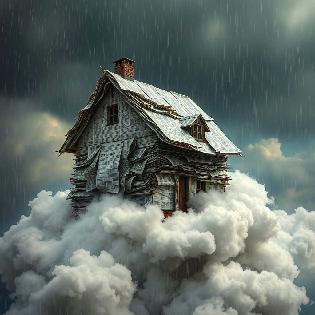 Stormy Cloud Newspaper House