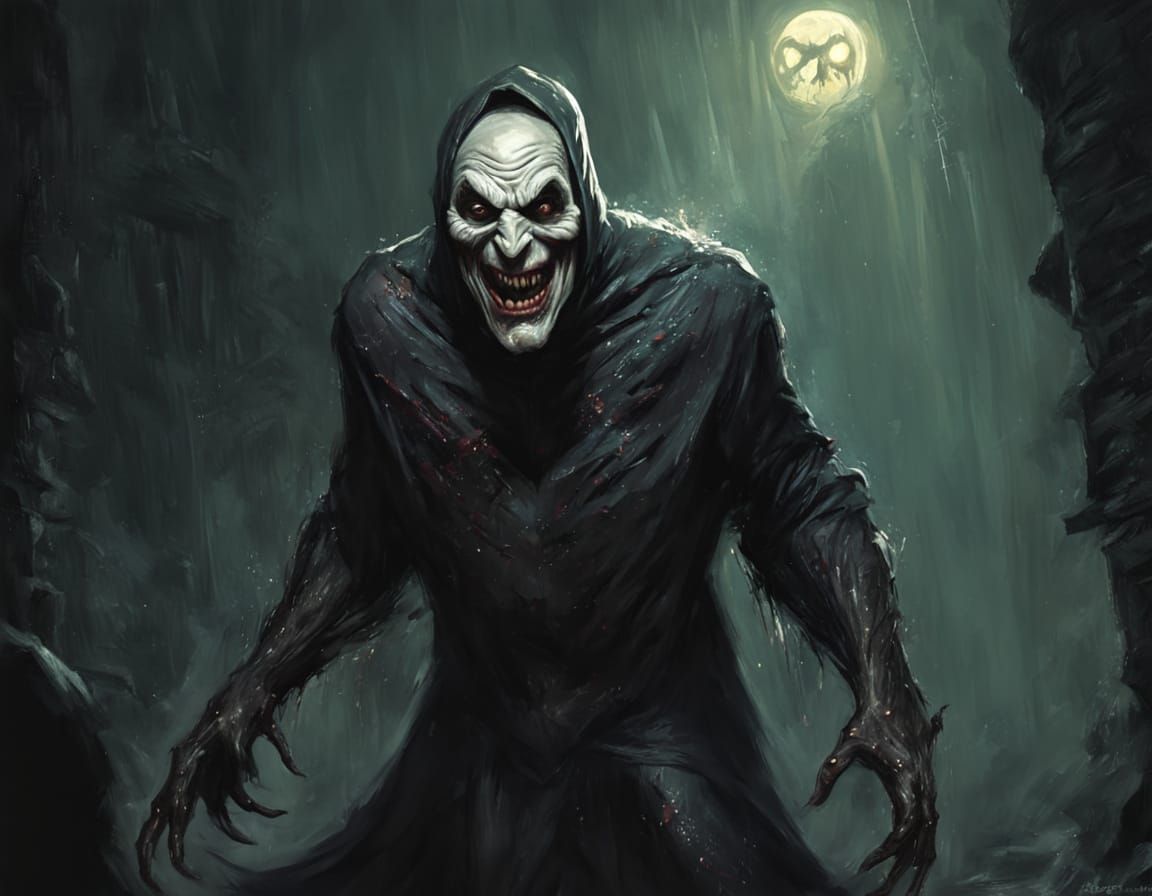 Sinister Artwork in Fantasy Style