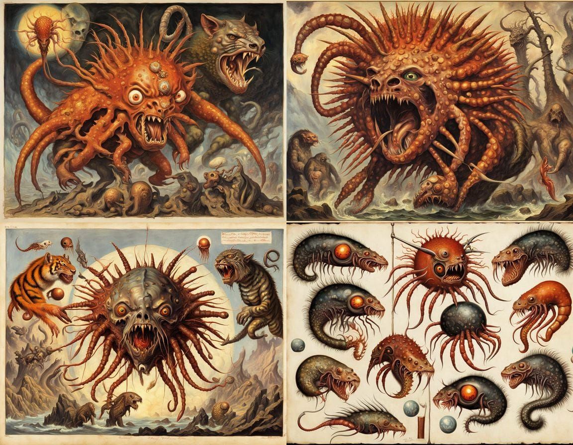 Cyberpunk Horror in a Grotesque Viking Realm