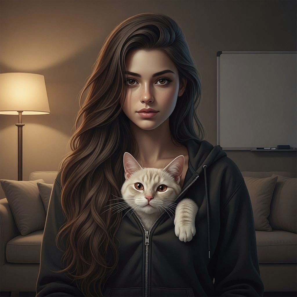 Abstract AI Generated Art Piece