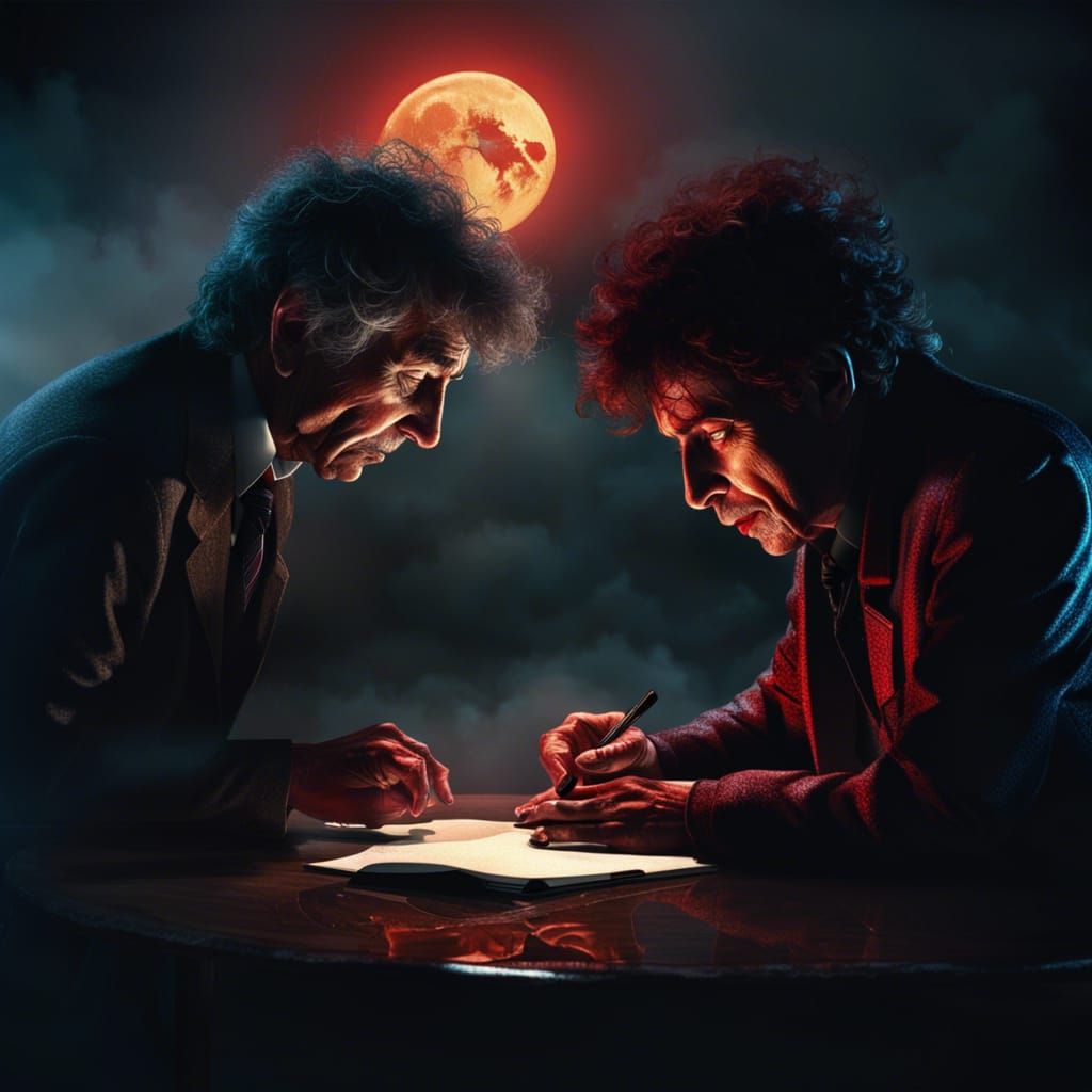 Musician's Crossroads Deal Under Blood Moon