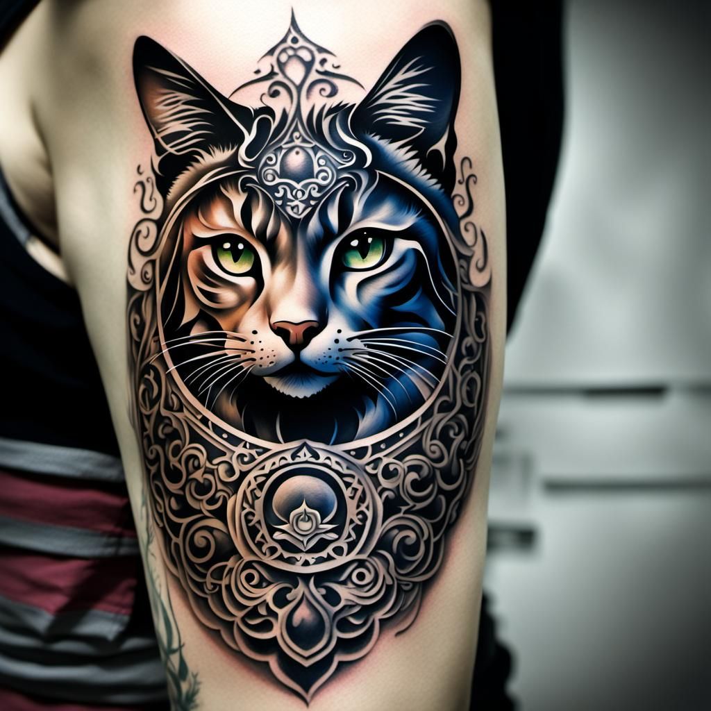 tattoo cat