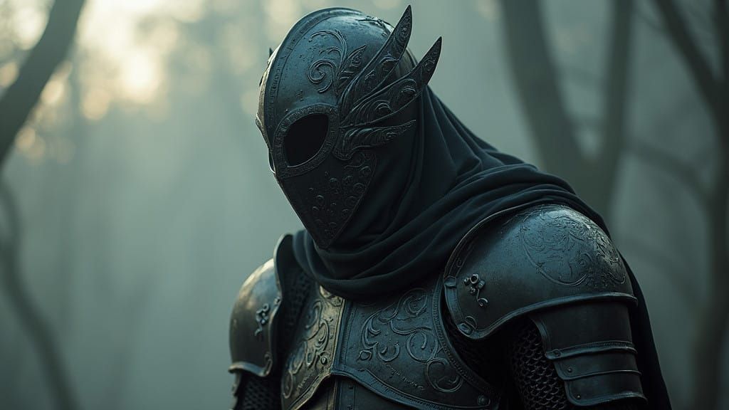 Dark Knight of the Undead in Foreboding Plate Armor