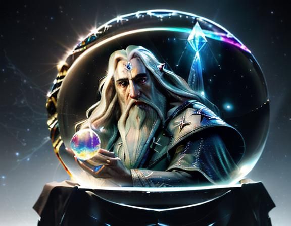 Wizard In A Crystal Ball