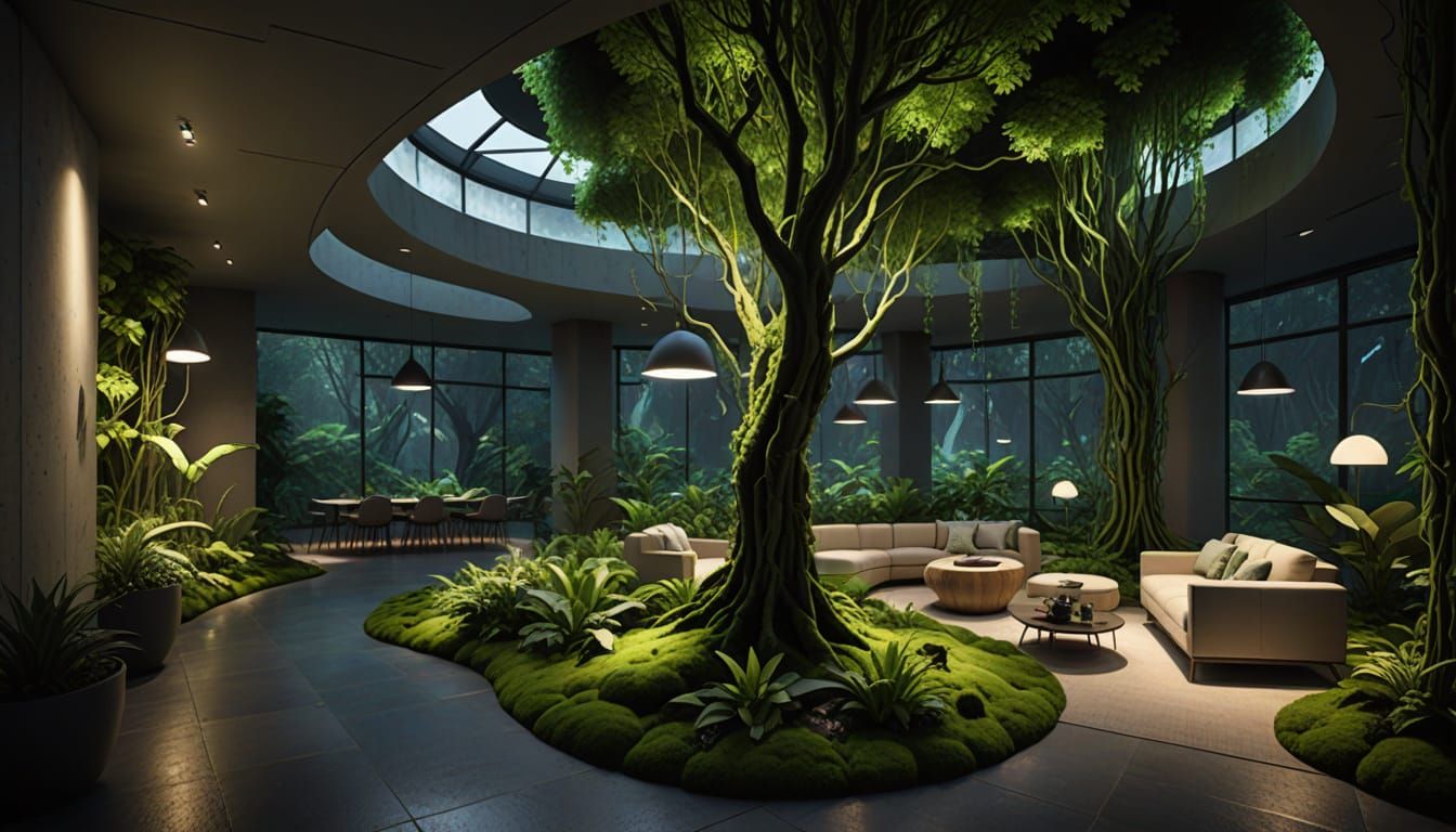 Futuristic Asian-Inspired Hidden City Residences