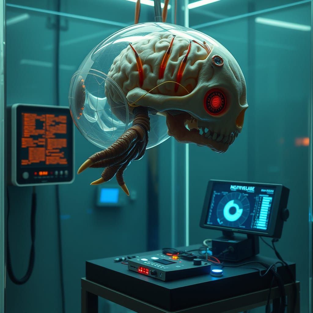 Mind Reader's Skull Revealed in Futuristic Preservation Cham...