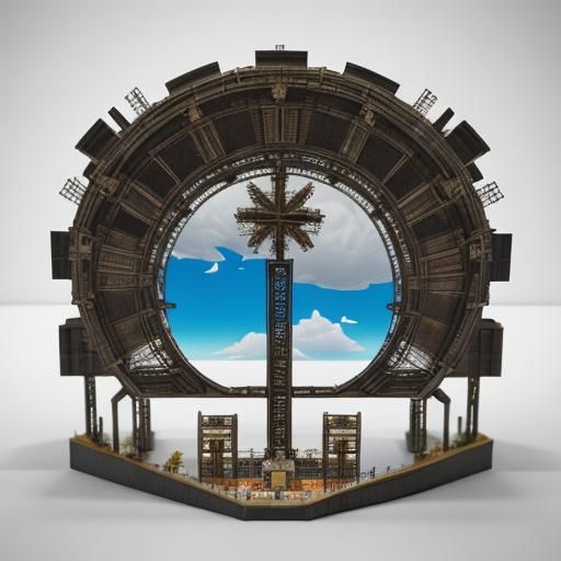 Photorealistic 3D Rendering of a Dynamo