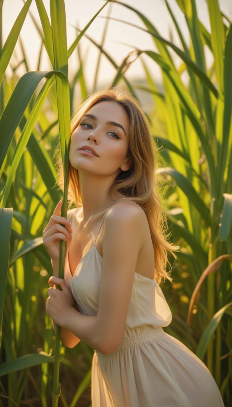 Detailed Portrait with Natural Skin Texture and Soft Lightin...