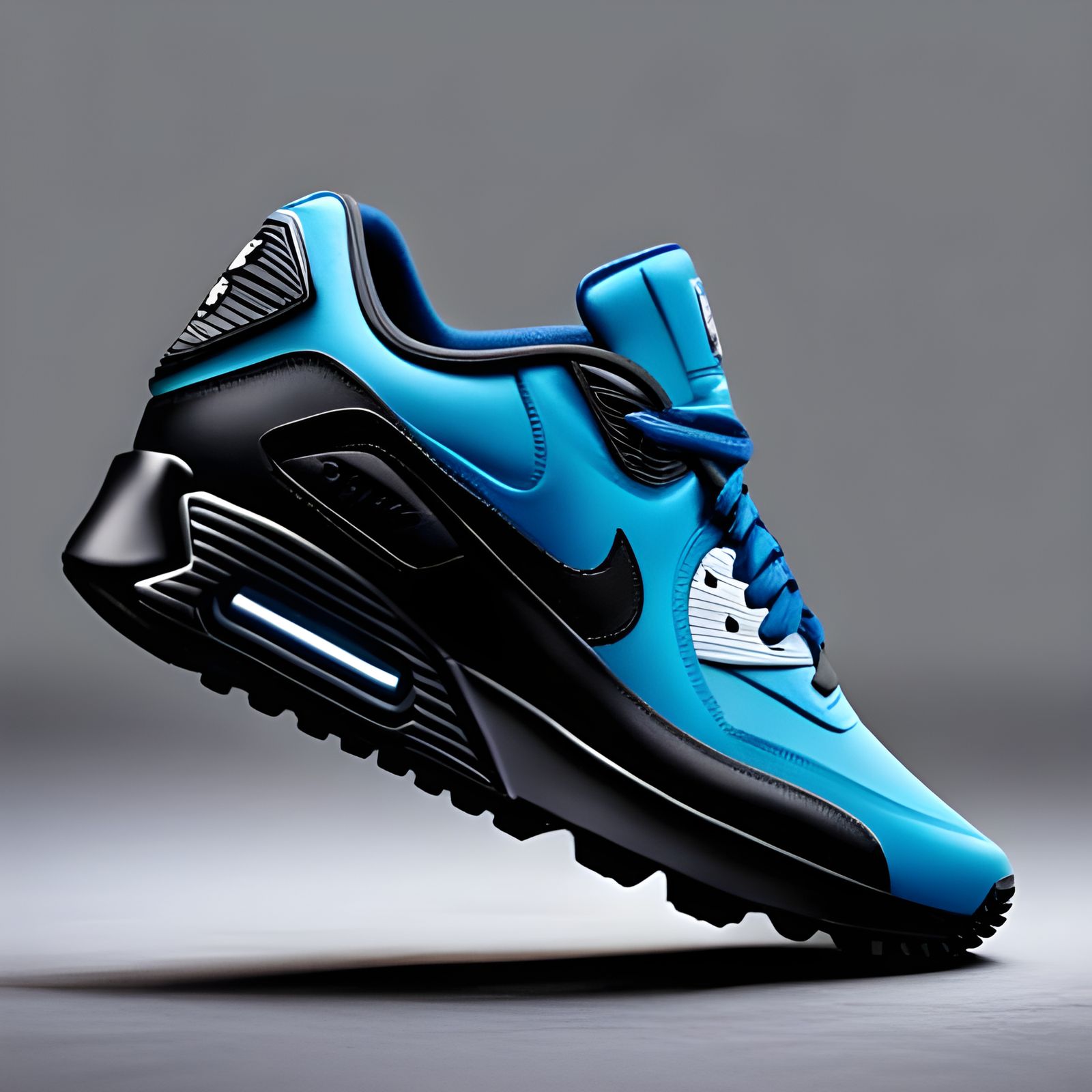 Nike Air Max 90s Hovering in Neon