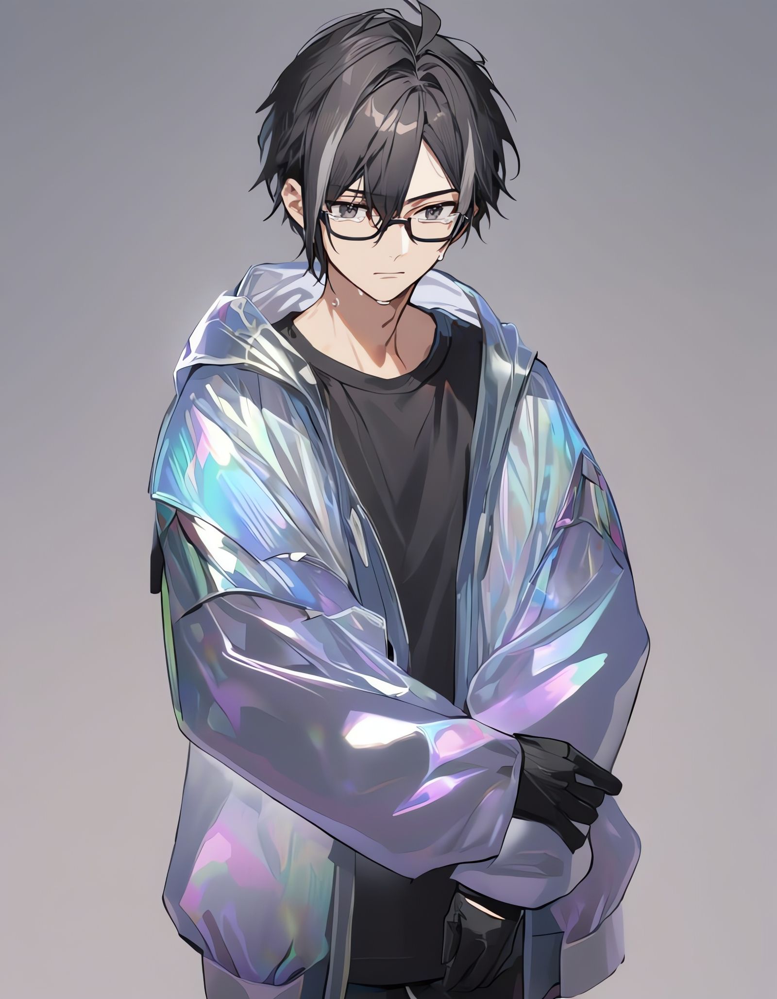 Bishounen Cowboy Overwhelmed by Emotions