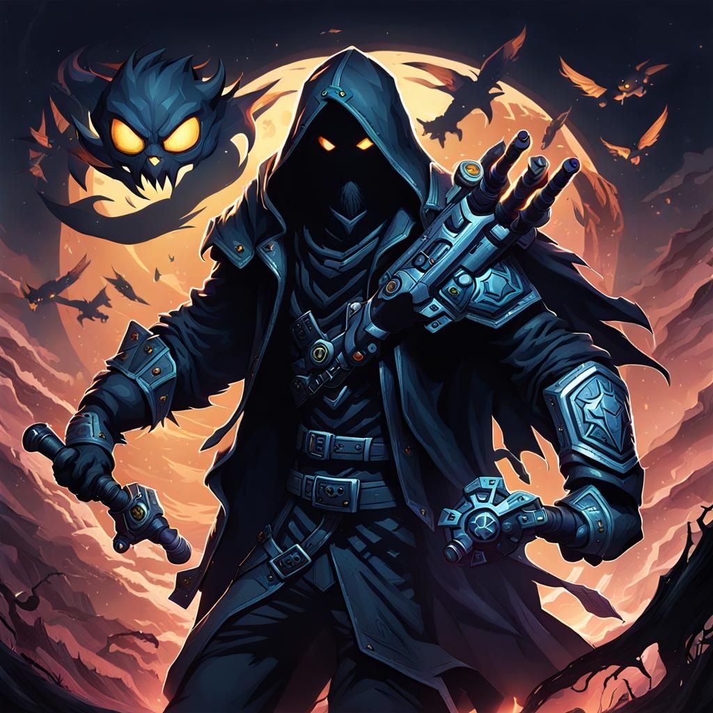 Shadow Hunter NFT Concept Art