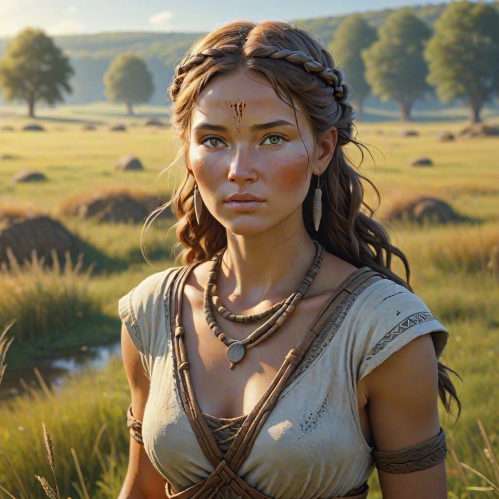 Ancient Goddess Awakens in Morning Glory