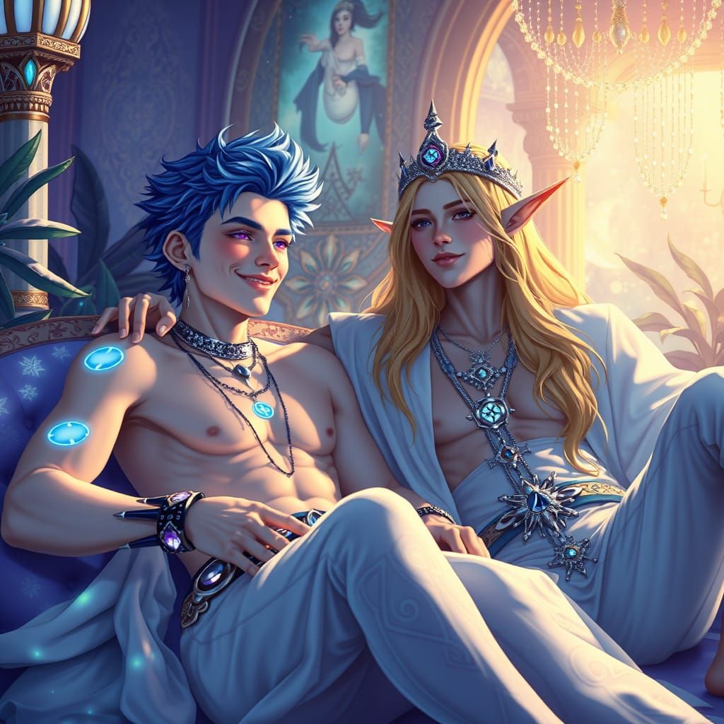 Two Demigods in Ethereal Paradise