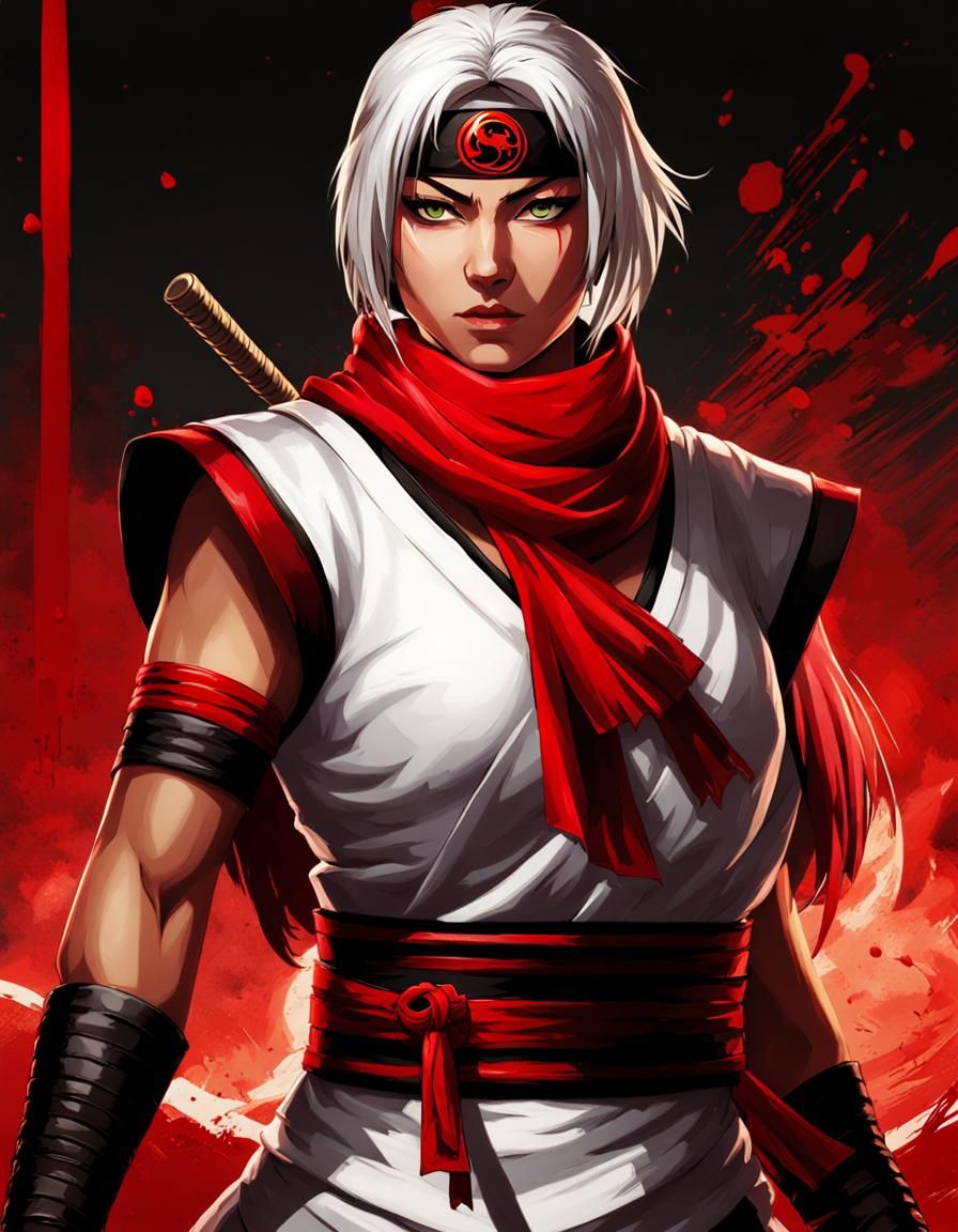 Toga Himiko as Shirai Ryu Ninja in Digital Art