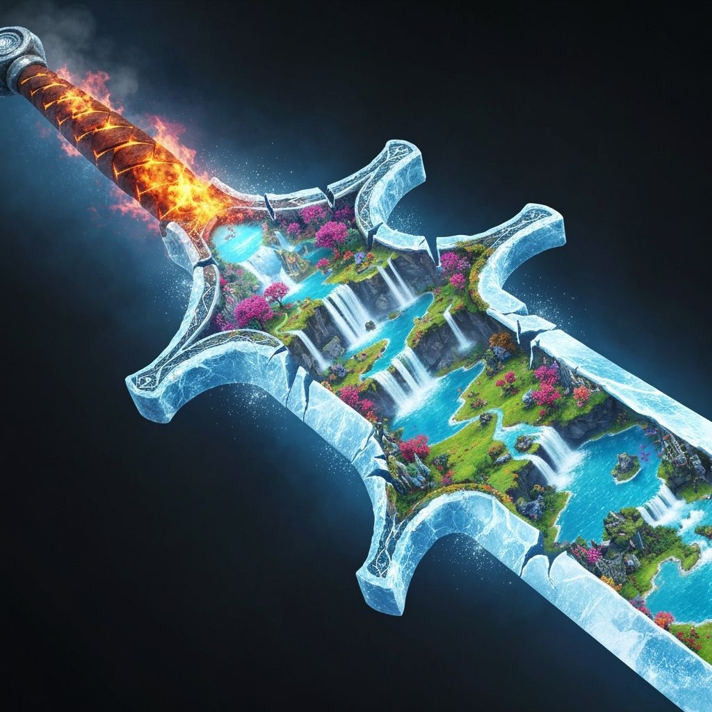 Ice and Fire Sword Reveals Fantasy Kingdom