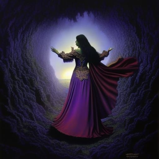 dancing in dark shadows 3ds Max Zdzisław Beksiński by Greg Rutkowski 64 megapixels