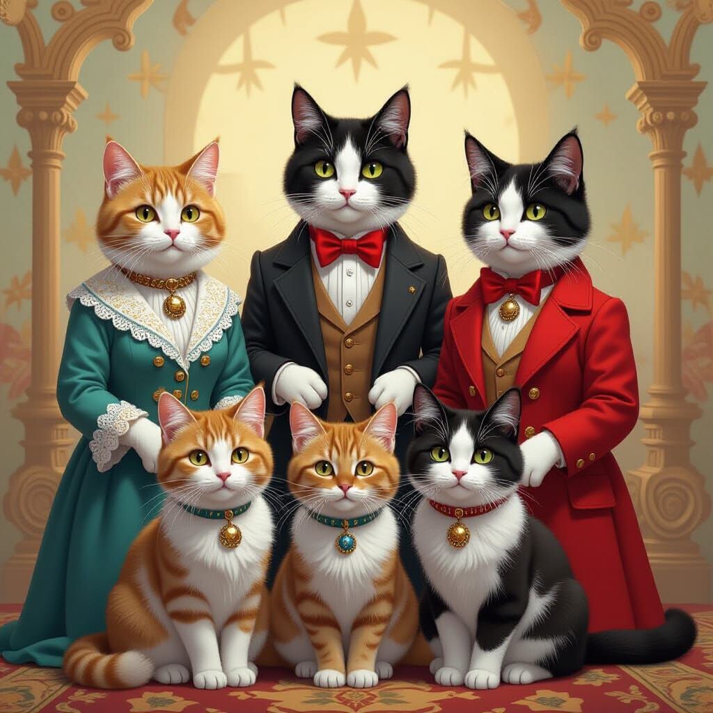 Cats Through the Ages: A Generational Portrait