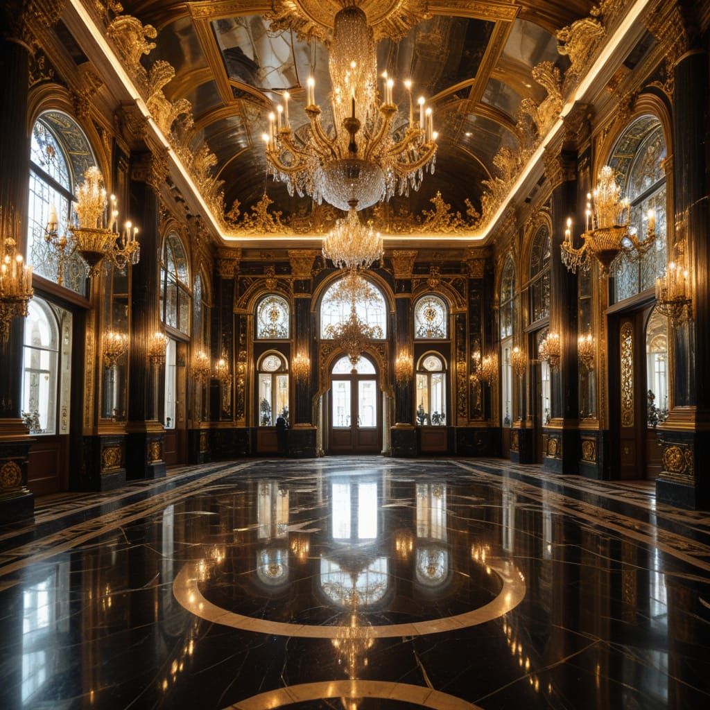 Elegant Palace interior 1