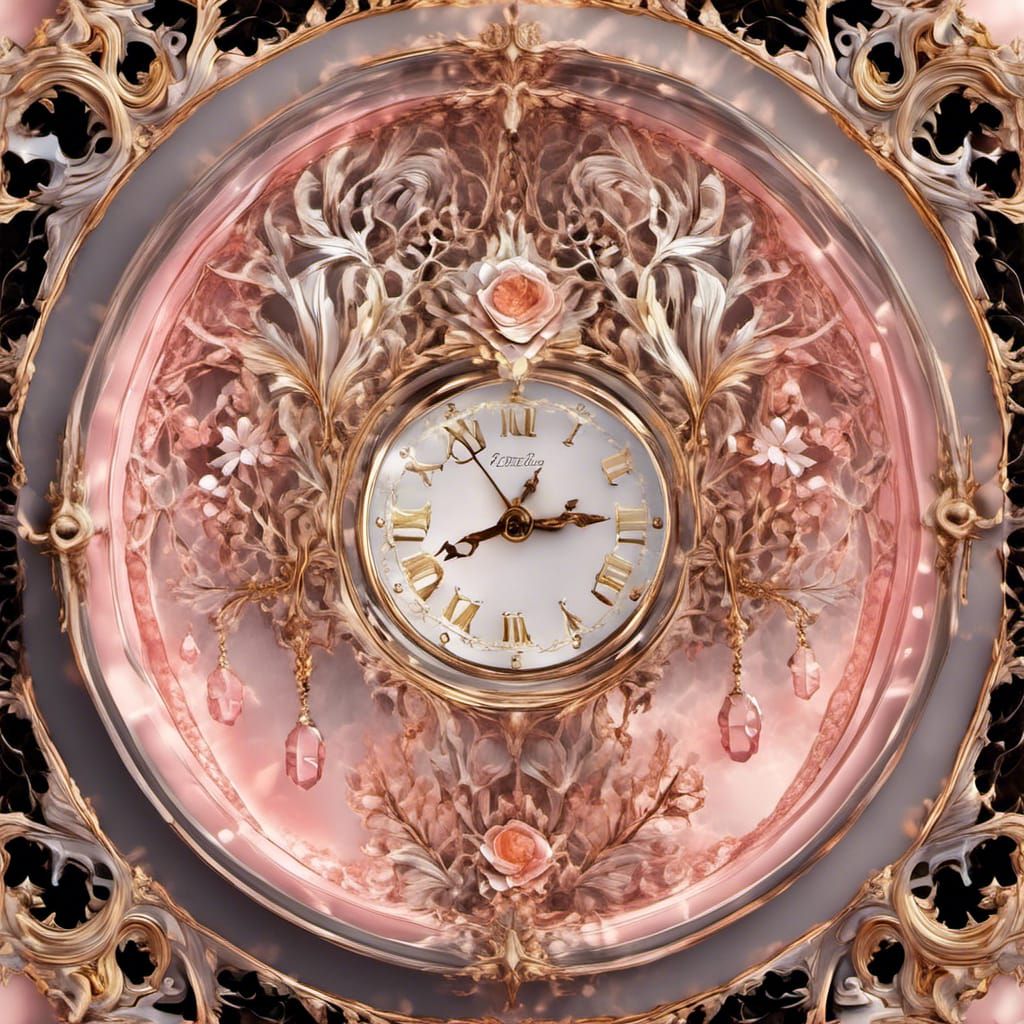 Cuckoo Clock Inside White Tangerine at Dawn