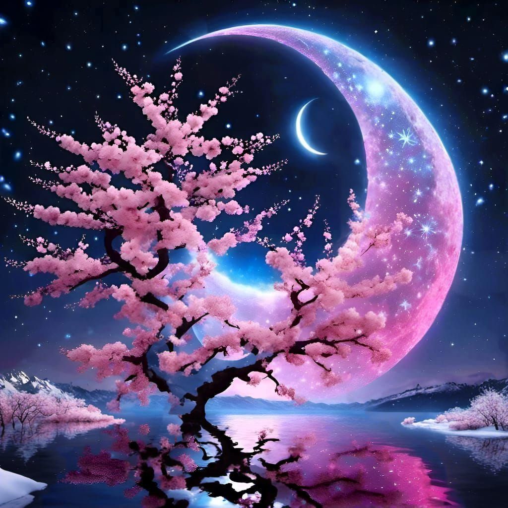 magic portal: cherry blossom moon πΈπ