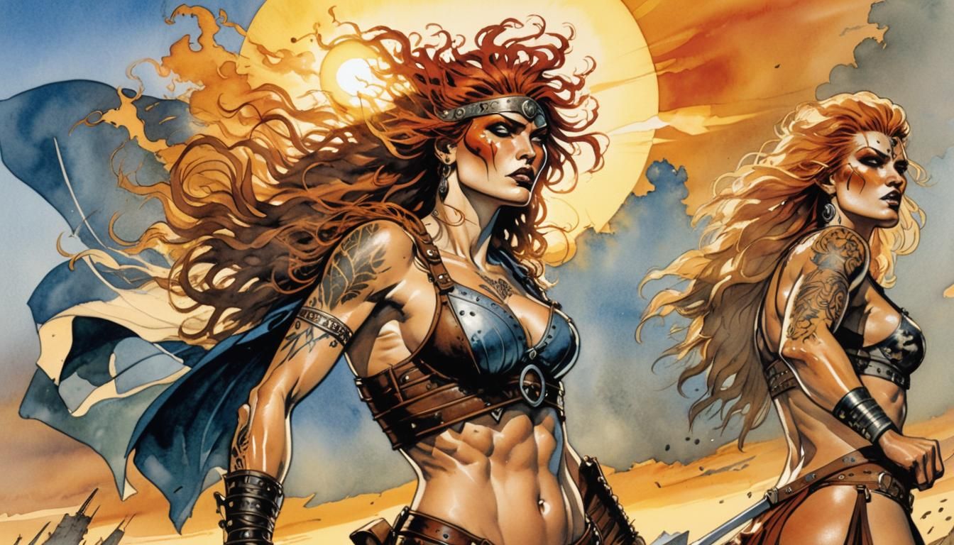 Barbarian Warrior Women 13