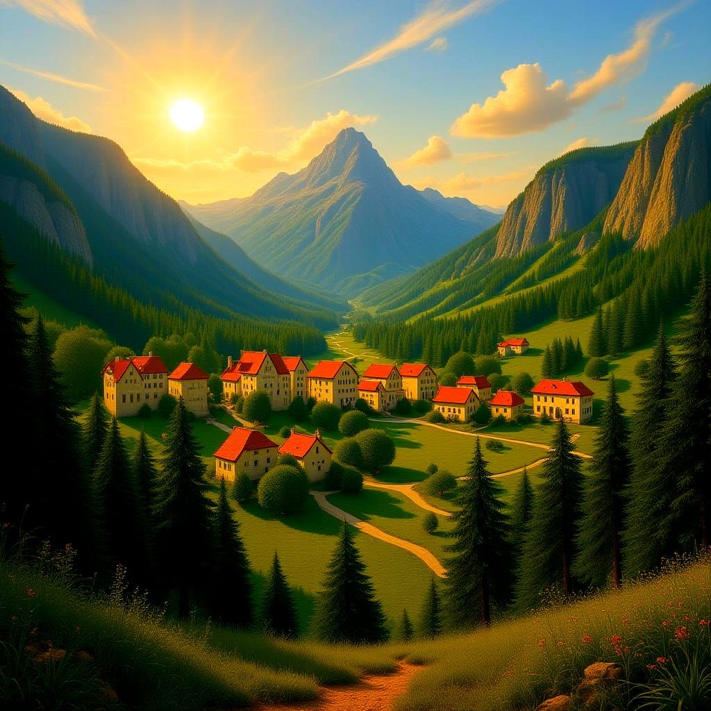 Fleeting Impressionist Whispers bright forests and glorious ...