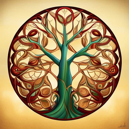 AI Generated Tree of Life