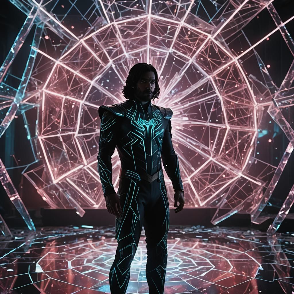 Kryptonian in Crystal Castle Ruins with Spider Chart