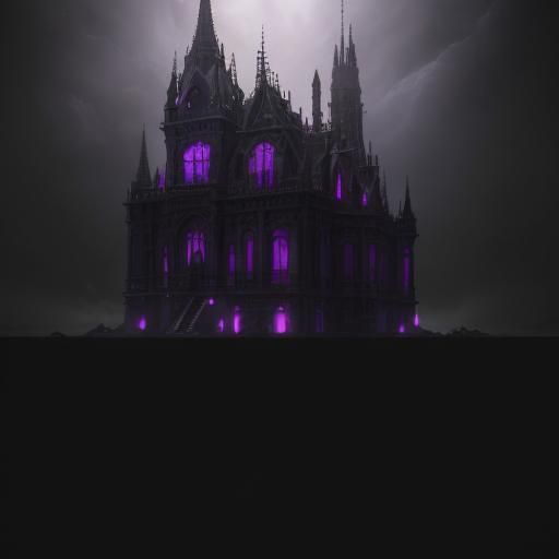 Beautiful purple gothic house with black accents& gothic vibes& victorian vibes& ethereal vibes& elegance vibes& beautif...