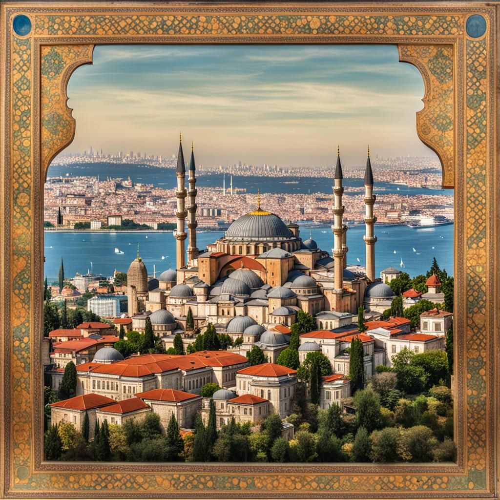 Istanbul and Hagia Sophia: A Distant View
