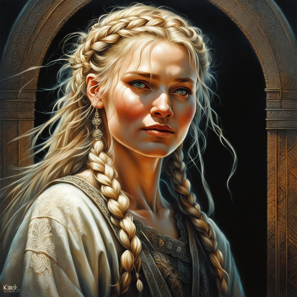 Portrait Dnd woman