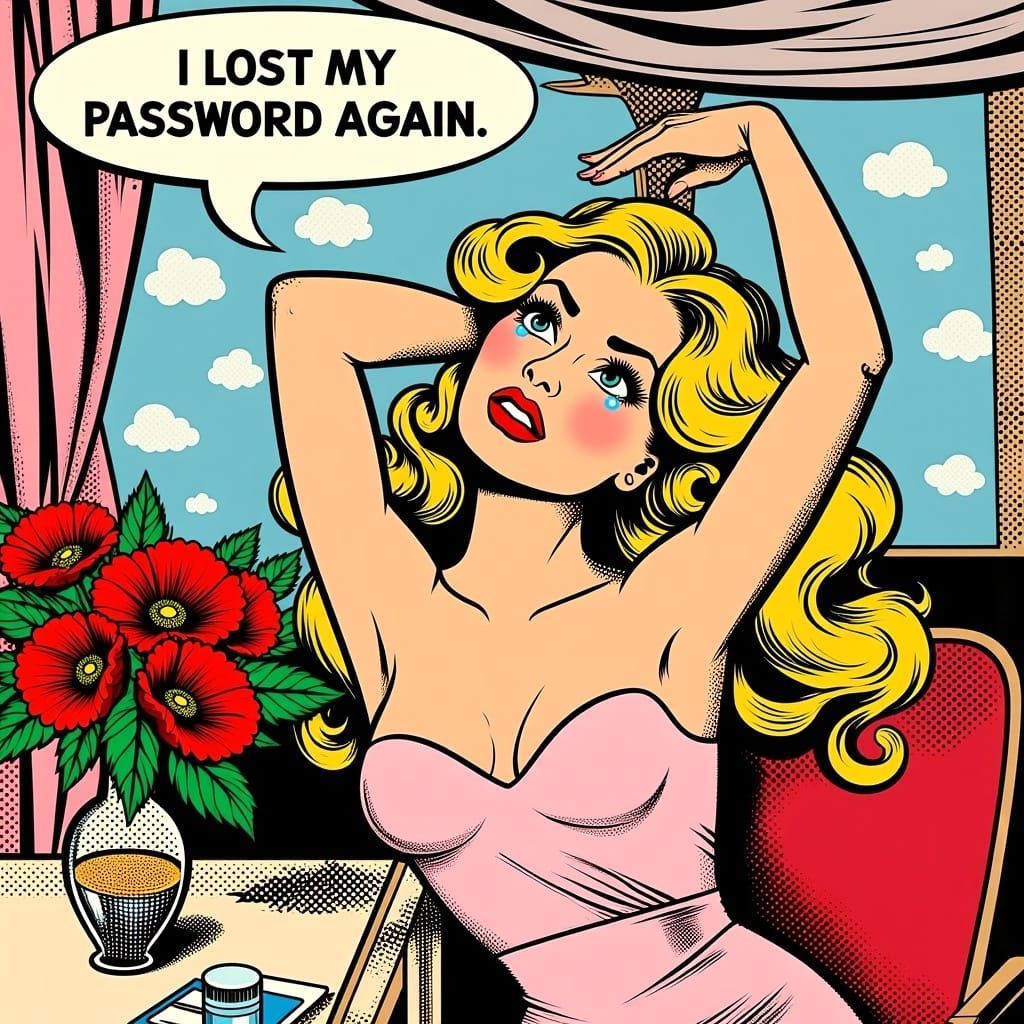 Frustrated French Pop Art Icon Cries in Despair